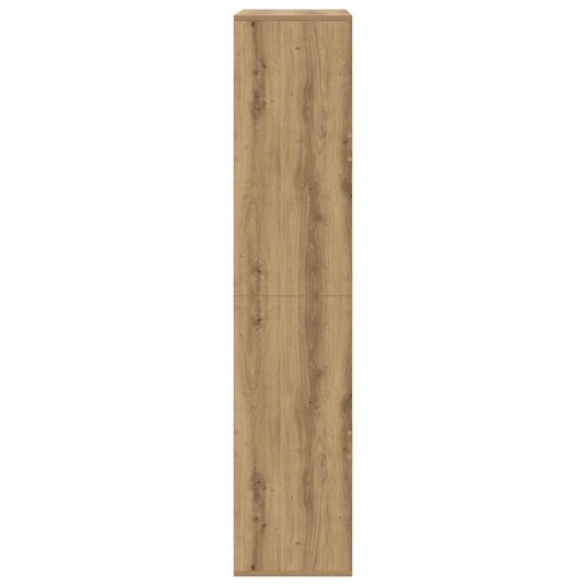 Bokhylle artisan eik 100x33x155,5 cm konstruert tre