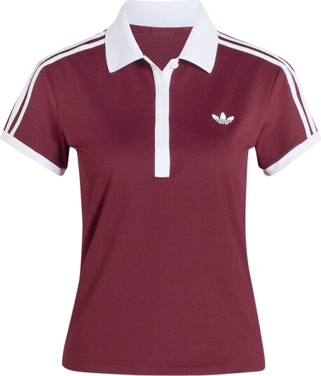 adidas Tennis Classics Polo Burgundy XS