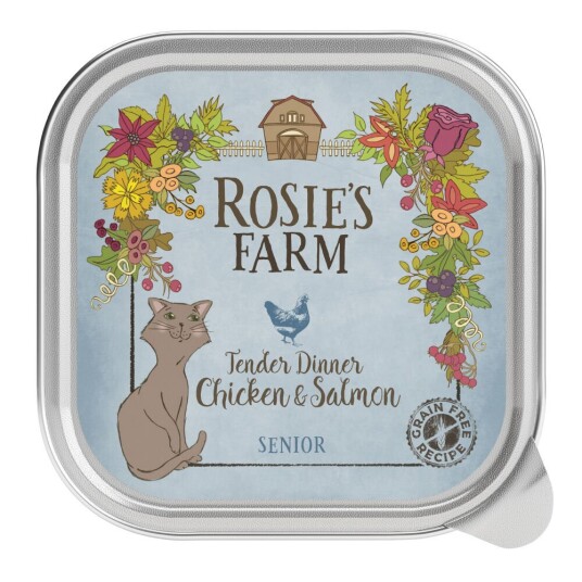 Rosie'S Farm Senior 16 X 100 G Senior: Kylling & Laks Rosie'S Farm Senior 16 X 100 G Senior: Kylling & Laks