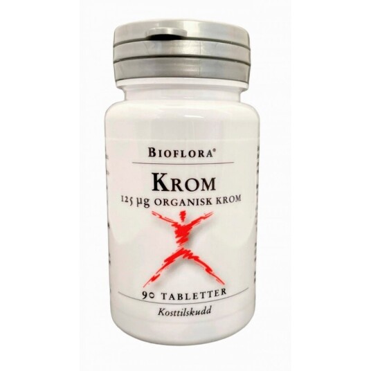 Bioflora krom 90 tabletter Bioflora krom 90 tabletter