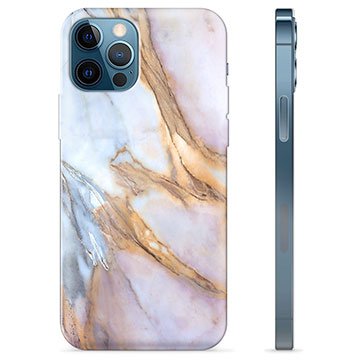 iPhone 12 Pro TPU-deksel Elegant Marmor