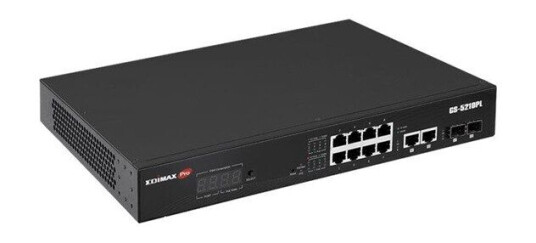 Edimax 12 Port Gigabit PoE Switch 2 RJ45/2 SFP com (4717964704269) Edimax 12 Port Gigabit PoE Switch 2 RJ45/2 SFP com (4717964704269)