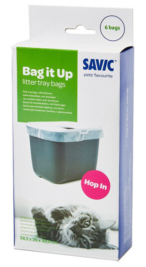 Savic Bag It Up Litter Tray Bags Hop In 6 Stk