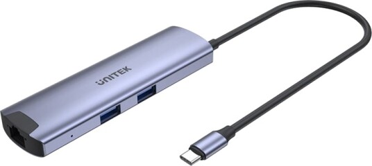 Unitek H1112f Aktiv Hub Usb C 5 Gbps Hdmi Rj 45 Pd 100 W