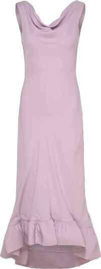 Malina | Alia Cowl Neck Ruffled Maxi Dress | 36 Malina | Alia Cowl Neck Ruffled Maxi Dress | 36