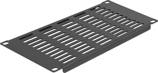 Delock Montering For Ventilasjonsplate Horisontal Rackmonterbar Svart 3U 10" 66841