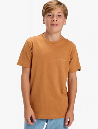 Quiksilver Ev Desert Waves Ss Youth   Orange   14