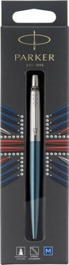 Parker Jotter Ballpoint Pen  Waterloo Blå  Medium Point Blå Ink