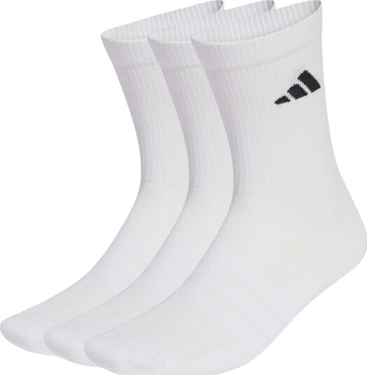 Adidas Cushioned Crew Sokker 3pk White/Black 34 36