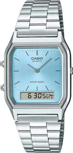 Casio AQ-230A-2A1MQYES Vintage Blå/Stål Ø29.8 mm