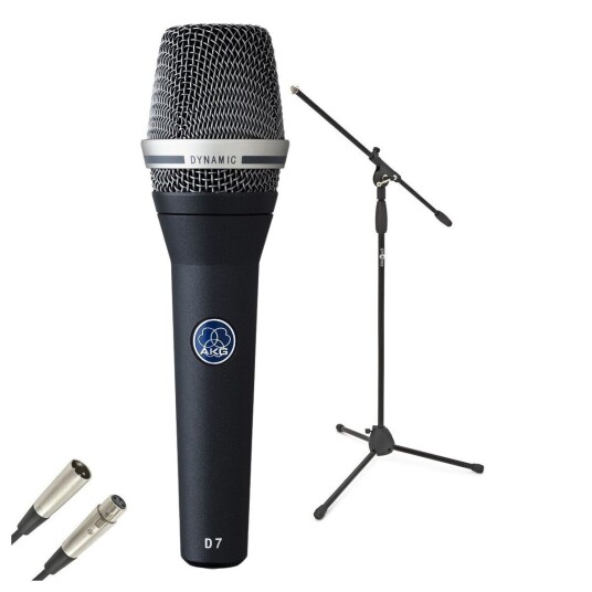 AKG D7 Dynamisk Vokalmikrofon Pakke