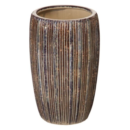 Bigbuy Home Vase 16 X 16 X 25,5 Cm Keramikk