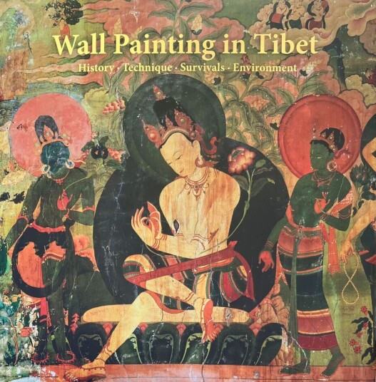 Wall Painting In Tibet Av Knud Larsen