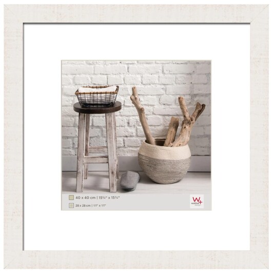 Walther Design Bilderamme Home 40x40 cm ishvit