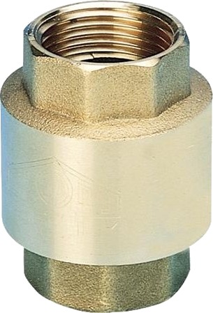 Csslr Plus Messing Kontraventil 1" Med Fjeder Muffe/Muffe Til Varme Olie Og Trykluft.