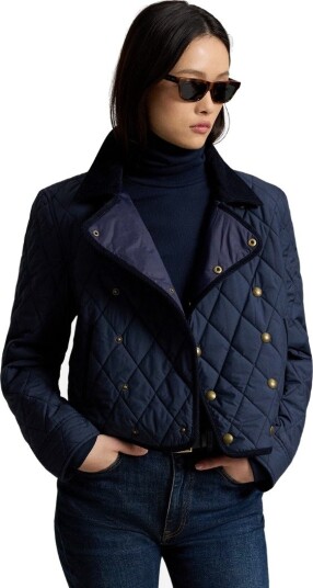 Ralph Lauren Woven jacket L blå dame