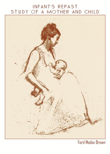 Namly Design Plakat Infant's Repast av Ford Madox Brown POSTERRPDVFW