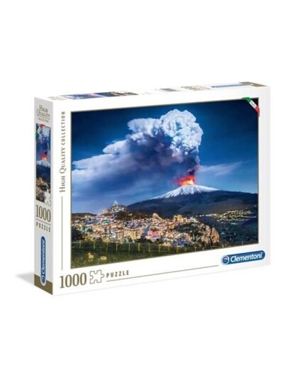 Clementoni 1000 pcs. High Color Collection Etna Gulv