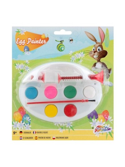 Grafix Egg Paint Mill with Paint and Brush Grafix Egg Paint Mill with Paint and Brush