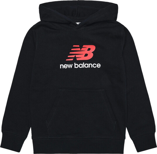 New Balance New Balance Ft Stacked Logo Hoodie Black 176