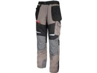 Lahti Pro Khaki-sort bukser med 3XL-stretch-innlegg (L4050906) Lahti Pro Khaki-sort bukser med 3XL-stretch-innlegg (L4050906)