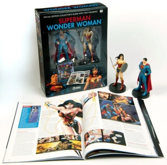 Superman And Wonder Woman Plus Collectibles Av James Hill