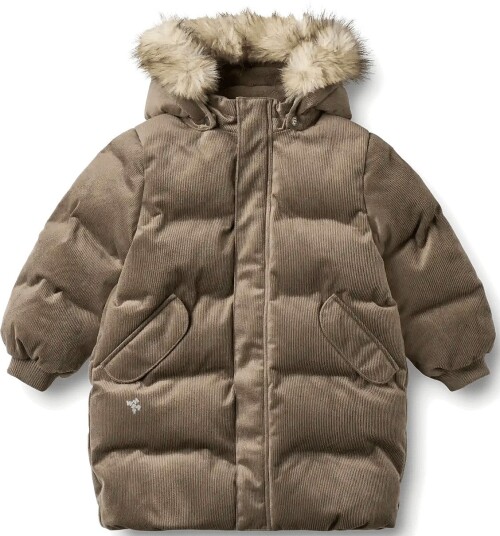 Wheat Puffer Jacket Vinteren DRY WOOD 116