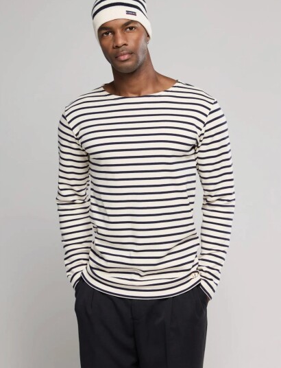 Armor Lux Breton Striped Shirt Héritage CreaM Armor Lux Breton Striped Shirt Héritage CreaM
