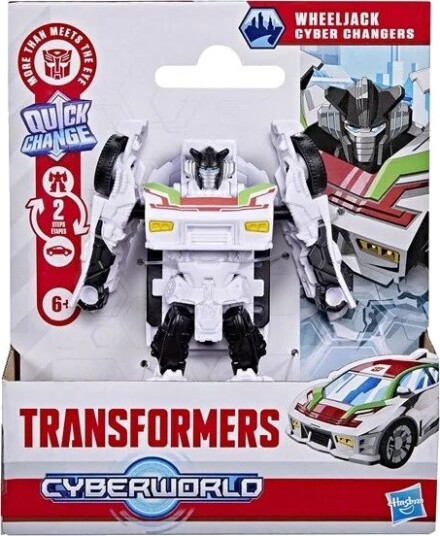 Transformers Tra Cyberworld 4in Figure Cyber Changer Wheeljack