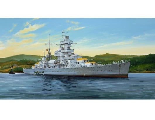 Trumpeter 1/350 German Heavy Cruiser Admiral Hipper 1941