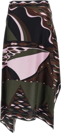 Pucci Dame Skjørt Flerfarget L, Pucci Dame Skjørt Flerfarget L,