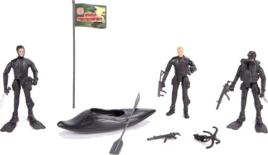 World Peacekeepers 1:18 Navy Seal Actionfigurer med 3 Figurer World Peacekeepers 1:18 Navy Seal Actionfigurer med 3 Figurer