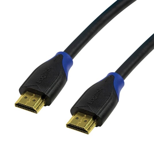 LogiLink HDMI-Kabel Ethernet High Speed, 4K2K/60Hz,15.00m sw bulk