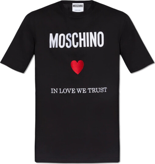 Moschino Herre Topper Svart S, Moschino Herre Topper Svart S,