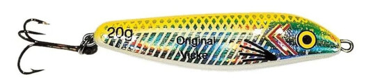 Vicke Prisma wobbler, 15 gram - UV sølv/gul