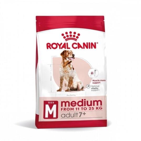 Royal Canin Medium Adult 7+ Tørrfôr til voksne hunder 4 kg