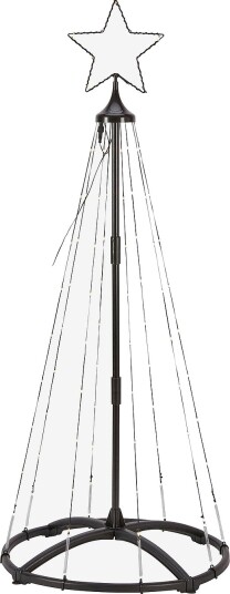 Markslöjd Tre Abeto 1 2m 90L LED Svart