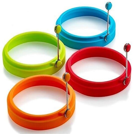 Silikon eggringer eggringer non stick eggkokeringer perfekt stekt eggform eller pannekakeringer