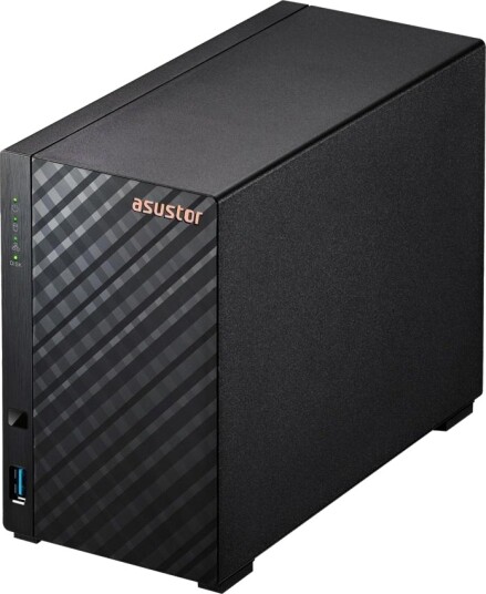 Asustor Drivestor 2 Lite NAS Mini Tower med 2 Brønner og Realtek RTD1619B Asustor Drivestor 2 Lite NAS Mini Tower med 2 Brønner og Realtek RTD1619B