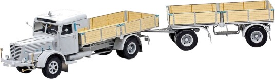 Revell Bussing 8000 S13 Med Tilhenger Platinum Edition Modell Lastebil 1:24 Grå