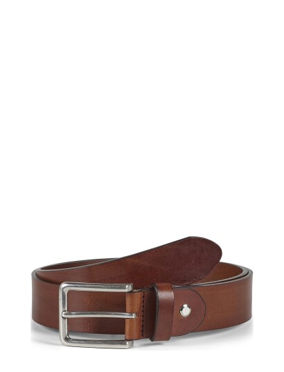 Howard London Leather Jeans Belt Roger - Brown - 95