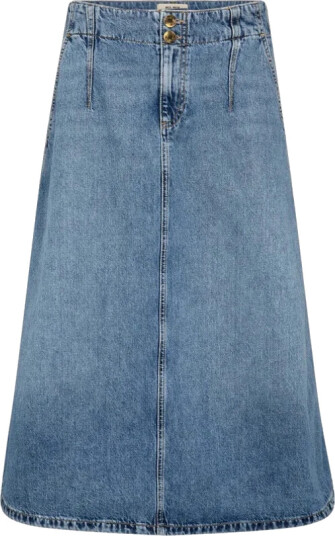 MOS MOSH Mmleala Denim Skirt Blue 27