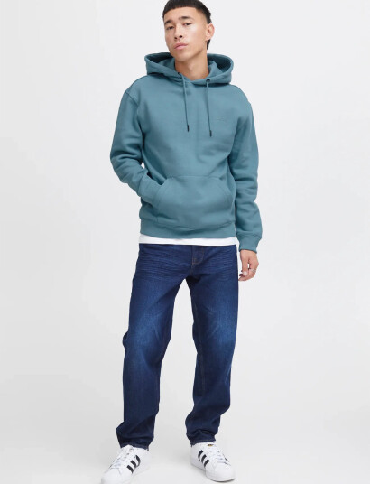 Blend Bhdownton Hood Sweat   Blue   XL