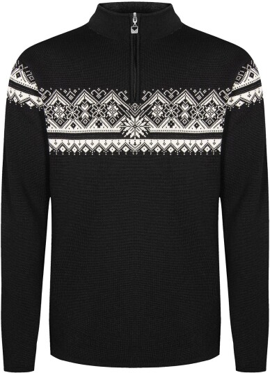 Dale of Norway Men's Moritz Sweater Black/Offwhite/Dark Charcoal Black/Off white/Dark charcoal L Dale of Norway Men's Moritz Sweater Black/Offwhite/Dark Charcoal Black/Off white/Dark charcoal L