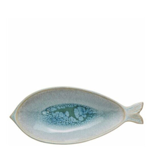 Lene Bjerre Marinelle serveringsfat fisk 28 cm blå Lene Bjerre Marinelle serveringsfat fisk 28 cm blå