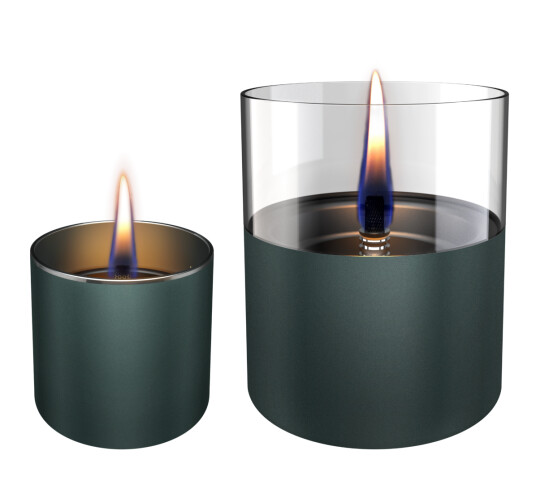 Tenderflame Lilly lys 8 og 10 gavesett grønn Tenderflame Lilly lys 8 og 10 gavesett grønn