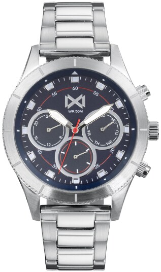 Mark Maddox Herreklokke HM7132 36 Classic Stål Ø45 mm