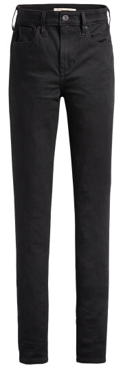 721 High Rise Skinny Long Shot W Black (29/30)