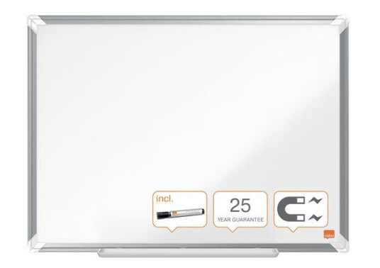 Nobo Premium Plus Emaljert Magnetisk Whiteboard 60x45cm