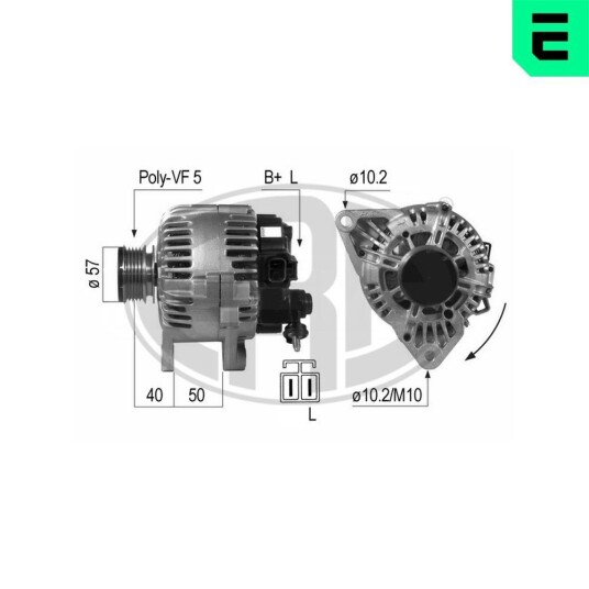 Dynamo ERA 210650A
